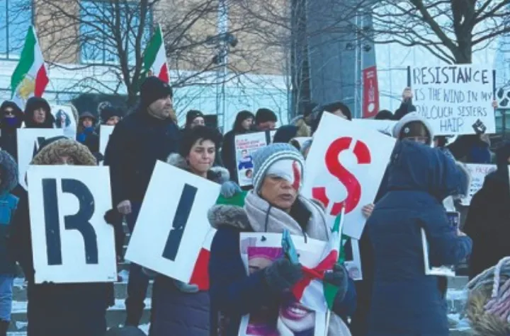 تجمع ایرانیان مونترال در حمایت از جنبش «زن زندگی آزادی»